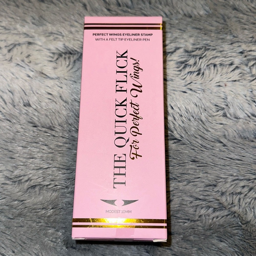QUICK FLICK 🖤10mm 🖤Modest🖤Intense Black 🖤Stamp 🖤Wing 🖤 Eye Liner